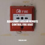 Aquacraft Rescue RC Fire Boat: A Powerful Emergency Response Tool