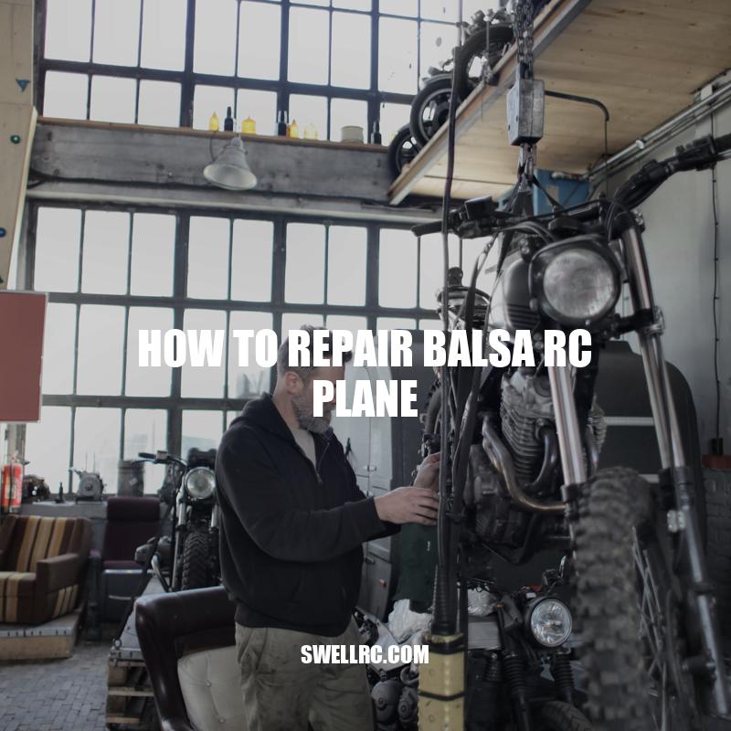 Balsa RC Plane Repair: A Guide to Fixing Damage
