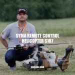 Flying High with the Syma S107 Remote Control Helicopter