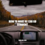 How to Make Your RC Car Go Straight: Tips and Tricks
