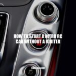 How to Start a Nitro RC Car Without an Igniter