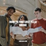 Lost Tello Drone? Tips for Finding Your Missing Drone