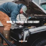 RC Car Body Repair: How-to Guide