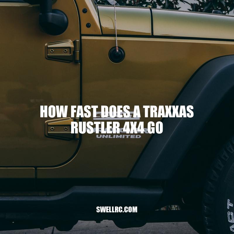 Traxxas Rustler 4x4 Top Speed: Factors That Affect How Fast It Goes.