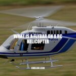 Understanding Flybars on RC Helicopters