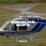 Airwolf Bell 222 RC Helicopter: A Sleek and Agile Favorite