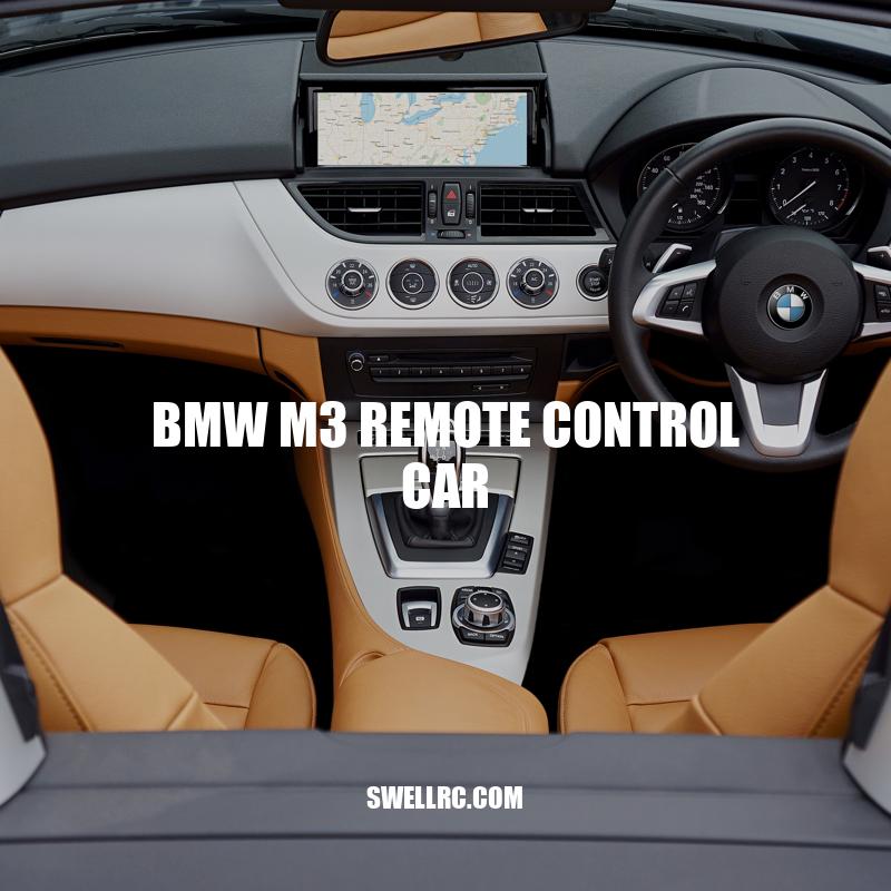 BMW M3 Remote Control Car: Speed, Style, and Functionality