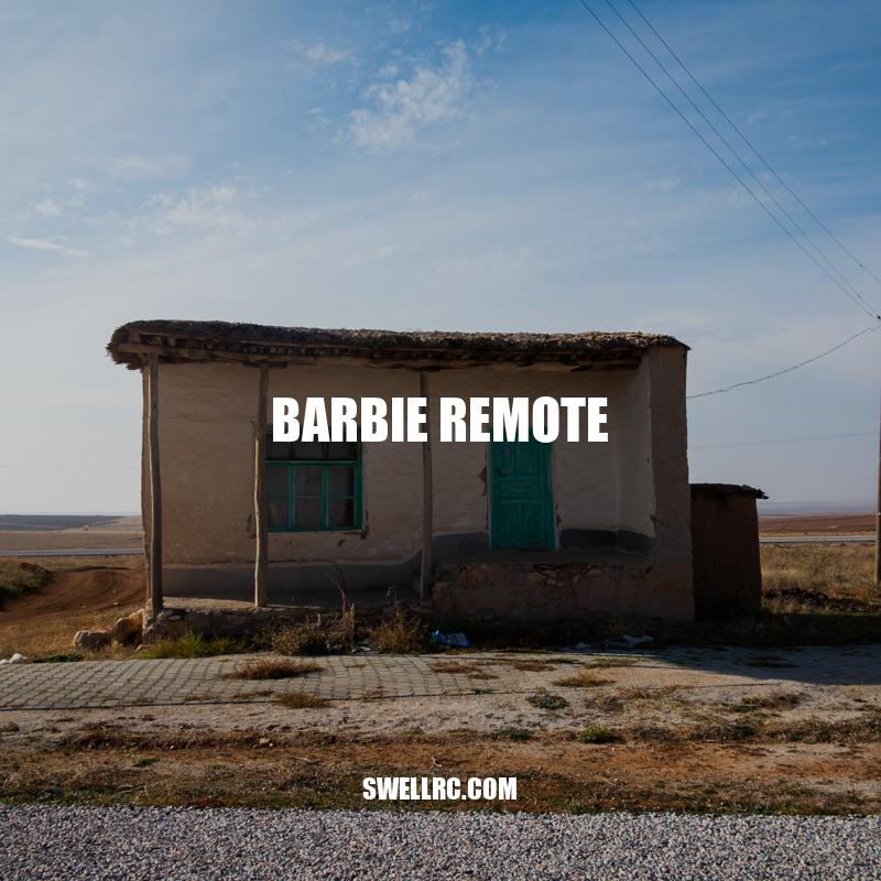 Barbie Remote: Enhancing Imaginative Play Experience