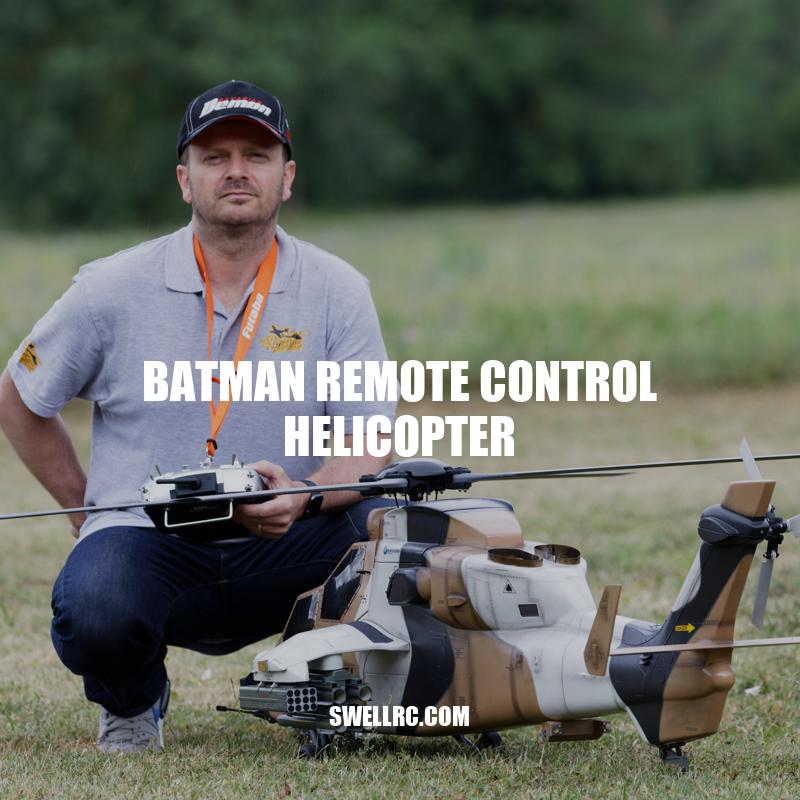 Batman Remote Control Helicopter: Fun and Educational Entertainment for All Ages!