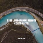 Blue Lamborghini Remote Control Car: Speedy Fun for Kids and Adults