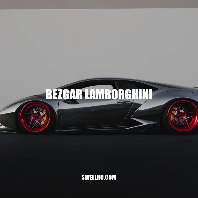 Discover the High-Performance Bezgar Lamborghini Remote Control Car