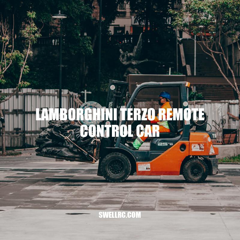 Discover the Lamborghini Terzo: The Ultimate Remote Control Car