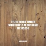 E-Flite Turbo Timber Evolution 1.5m BNF Basic: A Versatile and Agile RC Plane