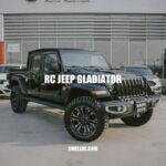 Exploring the Excitement: RC Jeep Gladiator for Off-Road Adventures