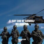 Exploring the Features and Benefits of E_sky 300 V2 Airwolf Helicopter