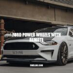 Ford Power Wheels with Remote - Safe and Exciting Toy for Kids