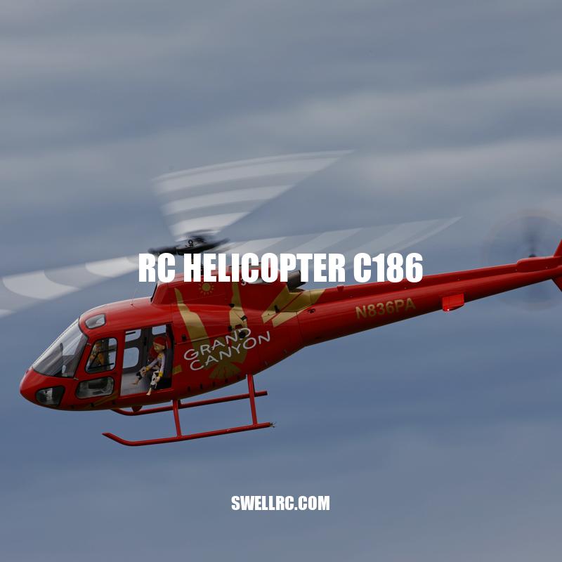 Mastering Flight: The RC Helicopter C186