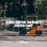 Mastering Remote Control Vehicles: Cars and Planes