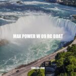 Max Power W 09 RC Boat: Sleek Design, Top Performance on Water