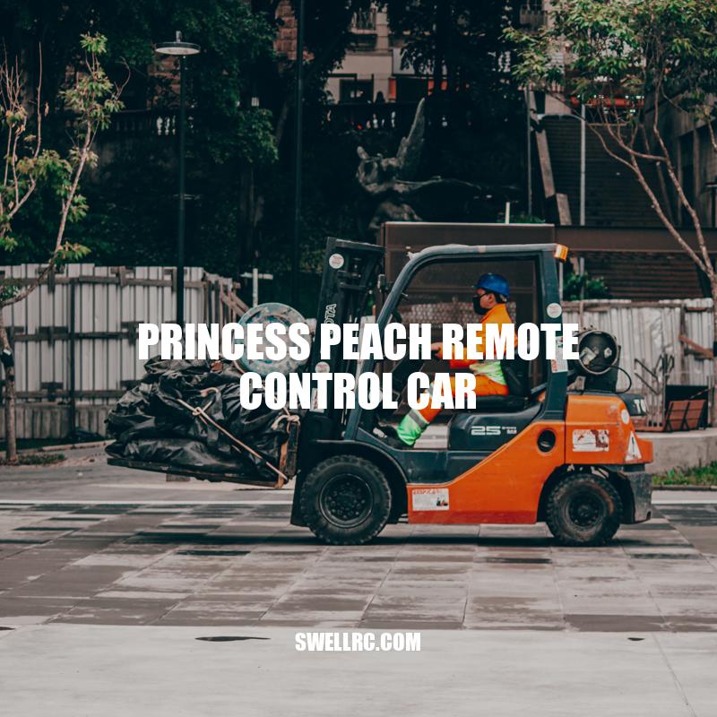 Princess Peach Remote Control Car: A Fun and Unique Gaming Experience