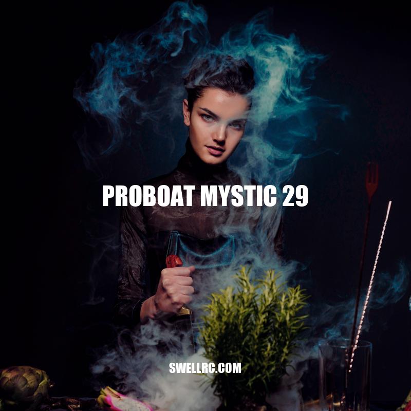 Proboat Mystic 29: High-Performance Model Boat for Speed and Style.