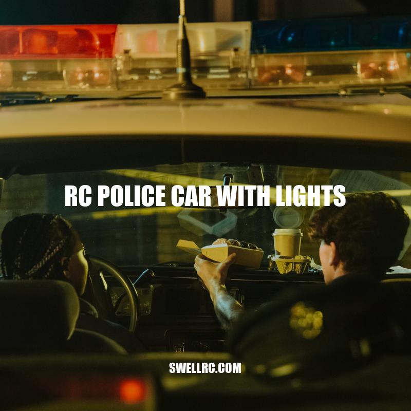 RC Police Car with Lights: A Guide to this Exciting Toy