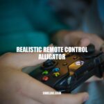 Realistic Remote Control Alligator: A Fun and Educational Toy