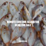 Remote Control Alligator Head: A Practical Solution for Pest and Predator Deterrence