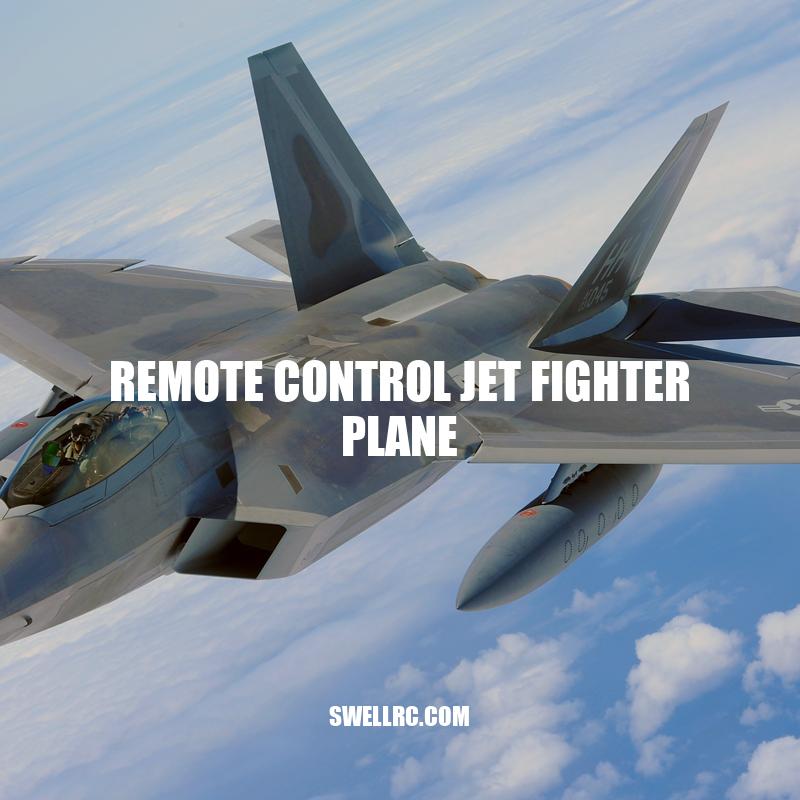 Remote Control Jet Fighter Planes: The Thrilling World of Miniature Aviation