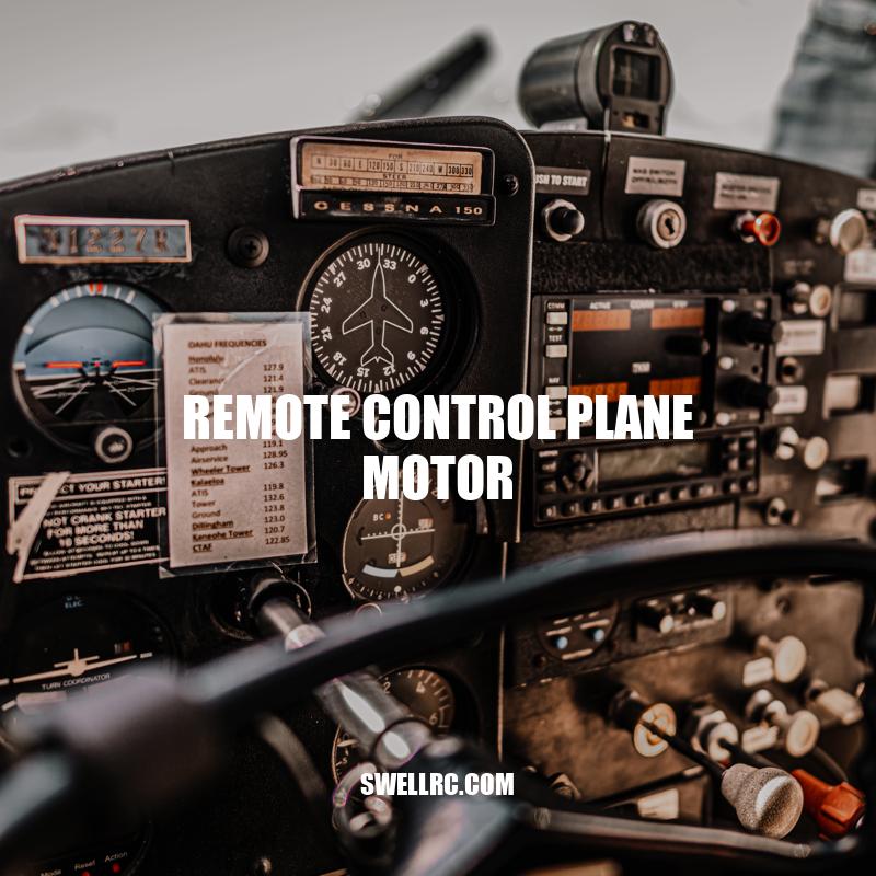 Remote Control Plane Motors: Types, Mechanism, and Maintenance
