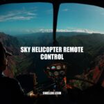 Sky Helicopter Remote Control: A Sleek and Innovative Device for Aerial Adventures