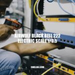 Airwolf Black Bell 222 Electric Scale Model: Detailed Features and Impressive Design
