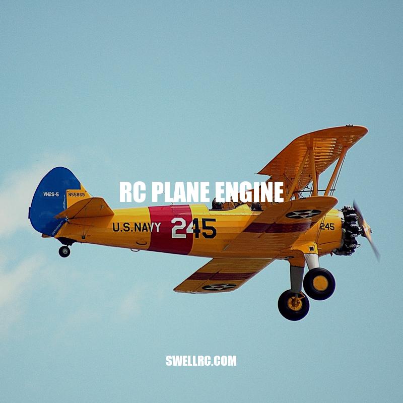 Choosing the Right RC Plane Engine: A Guide to Types, Parts and Factors