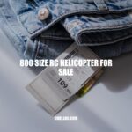 Discover the Power of 800 Size RC Helicopter for Sale