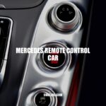 Mercedes Remote Control Cars: The Ultimate Toy for Car Enthusiasts