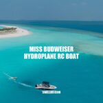 Miss Budweiser Hydroplane RC Boat: A High-Performance and Durable Vessel