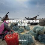 New Bright 32 Mastercraft RC Boat: High-Speed Remote Control Watercraft