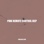 Pink Remote Control Jeep: The Perfect Outdoor Toy for Little Girls