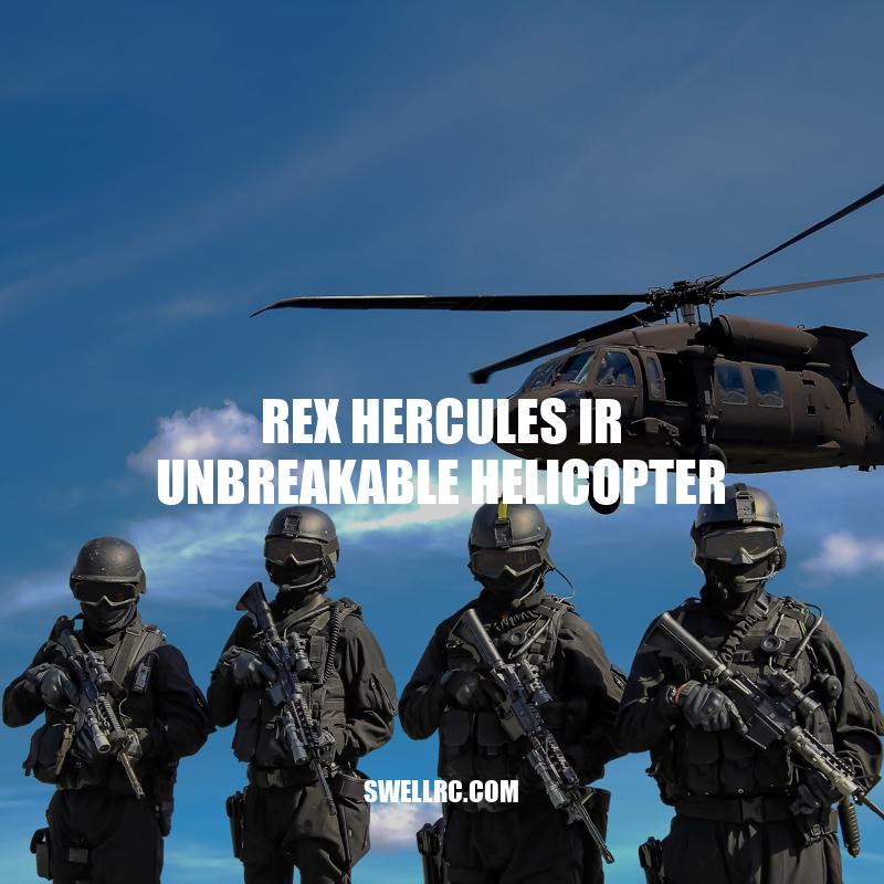 Rex Hercules IR Unbreakable Helicopter: Durable Remote Control Fun