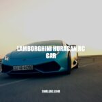 The Lamborghini Huracan RC Car: A Miniature Replica of the Iconic Supercar