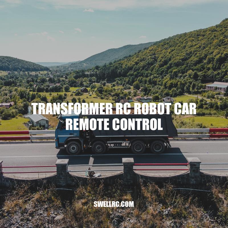 Transform Your RC Experience with the Transformer RC Robot Car Remote Control