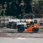 Ultimate Guide to Super Car Toy Remote Control: Features, Benefits, and Safety Tips