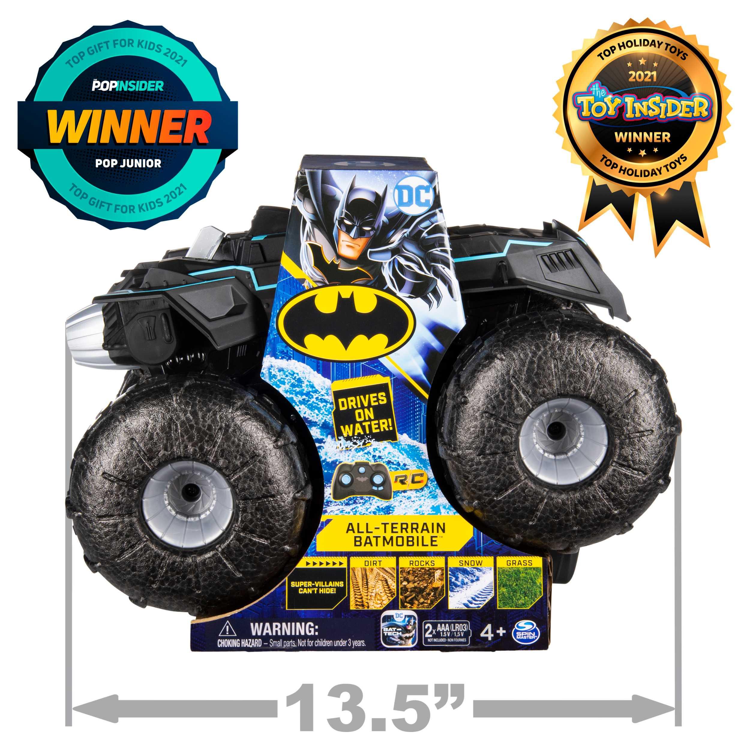Batman All Terrain Remote Control Car: Compatible with other remote controls and multi-player control systems.