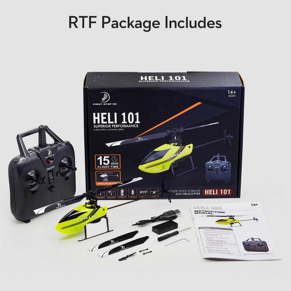 First Step Rc Heli 101: Choosing the right RC helicopter: Tips and a comparison table to help you get started
