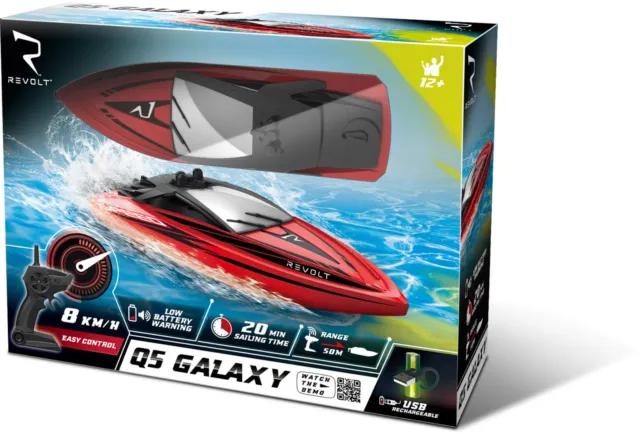Revolt Remote Control Mini Boat:  Red, Blue, and Green availabilityHigh-Speed, Affordable Fun with the Revolt RC Mini Boat