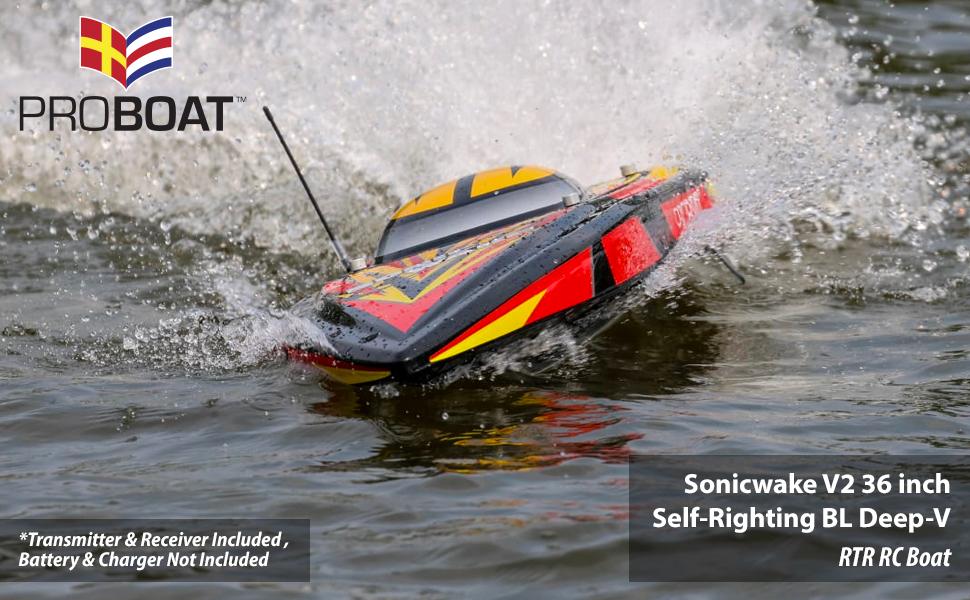 Proboat V2: Effortless setup and smooth sailing: The Proboat V2 is perfect for beginners and experts alike.