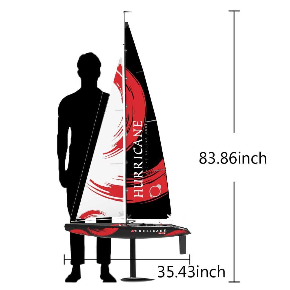 Hurricane Rc Sailboat: High-Quality Materials for Superior Performance: The Hurricane RC Sailboat