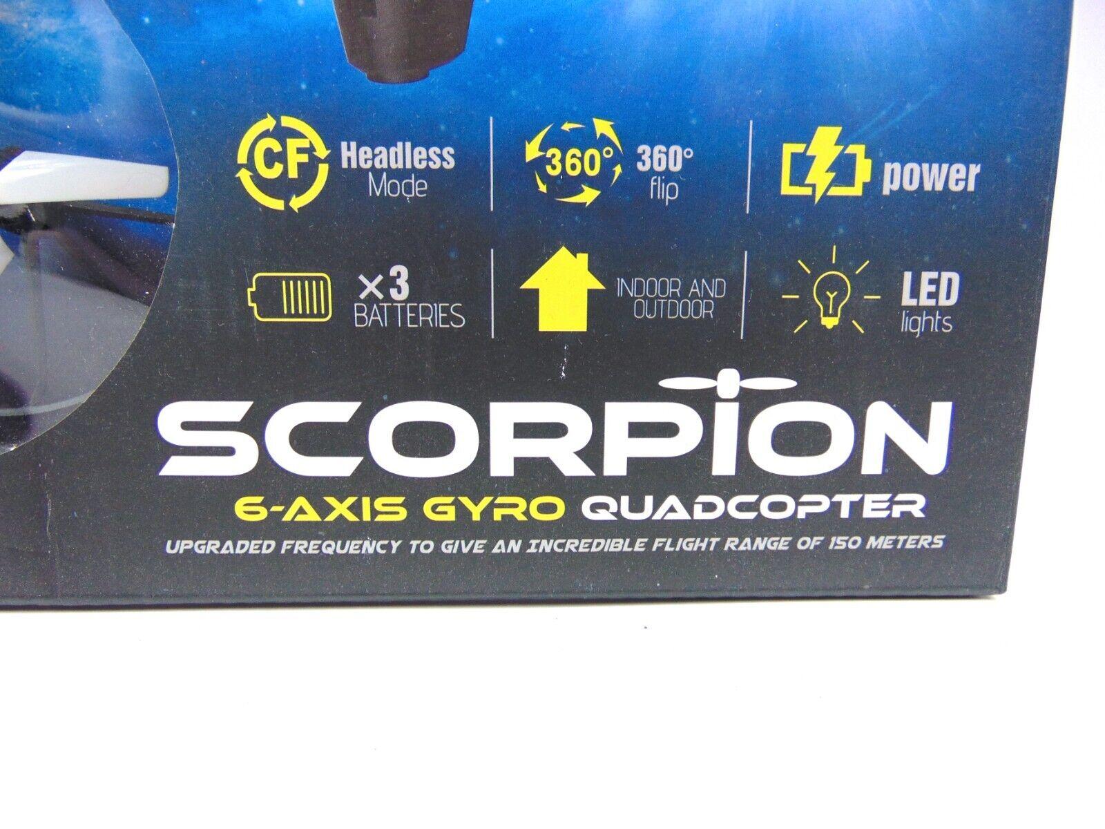 Scorpion 6 Axis Gyro Quadcopter: - The Ultimate Quadcopter for Smooth and Stable Flight: Scorpion 6 Axis Gyro