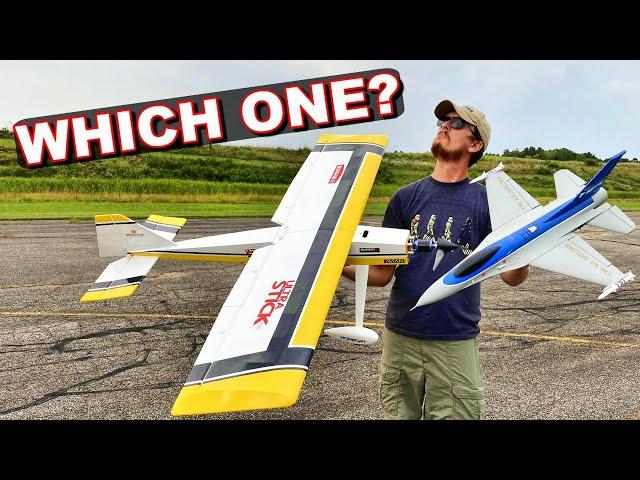 Big Rc Planes:  Pros and cons of building or buying big RC planes without quotes, new lines, or line breaks
