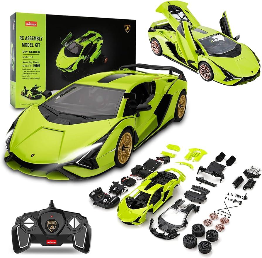 Green Lamborghini Remote Control Car: Luxurious Design and Easy Operation: The Green Lamborghini RC Car
